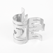 Sujetador de Presión / Cable Coaxial 1/2" / Paquete 10 Piezas / Resistente a Corrosión | SIERRA STORE