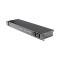 Tomacorriente de 10 contactos para 120 Vca con Supresor de picos tipo "A" de 40 kA, Diseñado para Montaje en Rack de 19". | SIERRA STORE