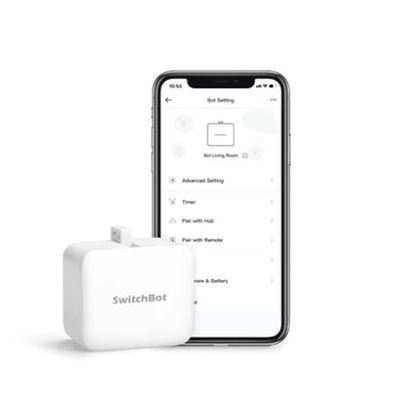 KIT Controlador HUB principal para dispositivos SwitchBot, Señal Wifi y BLUETOOTH, incluye 2 pulsadores y 1 control remoto...