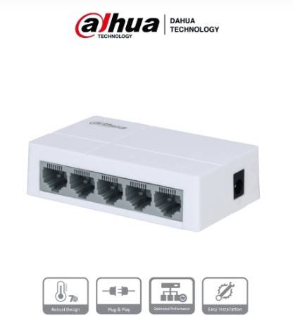 DAHUA DH-PFS3005-5ET-V2 - Switch