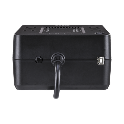 UPS de 650 VA/390 W, Topología Standby con Modo Ahorrador ECO, Entrada 120 Vca NEMA 5-15P, Con 8 Tomas NEMA 5-15R CYBERPOW...