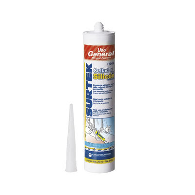 Silicón Sellador Transparente de Uso General (280 ml). - SURTEK