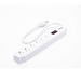 Multicontacto con Supresor de Picos 450 Joules, Voltaje de Entrada: 127 Vca NEMA 5-15P, Con 6 Salidas NEMA 5-15R. | SIERRA STORE