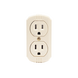 Contacto Dúplex 127 Vca, 15 A Max. Para Sobreponer (Sin perforar la superficie). - SURTEK