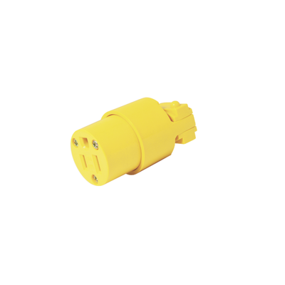 Contacto con abrazadera plástica aterrizado 127vca 15A. - SURTEK