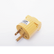 Clavija con Abrazadera Plástica Aterrizada  / 127 V CA 15 A Max.  / Fabricada en Plastico ABS. SURTEK - Vista 2
