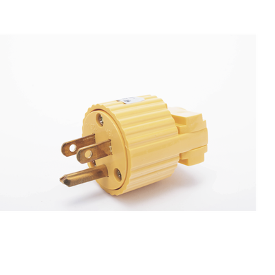 Clavija con Abrazadera Plástica Aterrizada  / 127 V CA 15 A Max.  / Fabricada en Plastico ABS. SURTEK - Vista 4