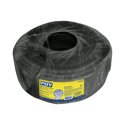 Manguera flexible para cables 3/4" x 50 m /Polietileno Alta Densidad HDPE/ Sin guía /Para uso en interiores. - SURTEK