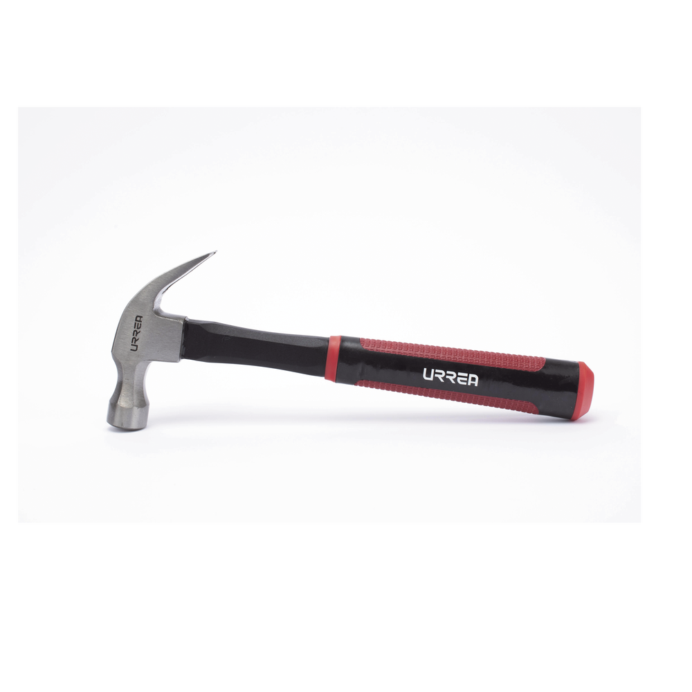 Martillo de uña curva 16 onzas anti vibración, cabo de fibra de vidrio. | SIERRA STORE