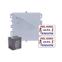 KIT de Energizador de 12,000Volts-1JOULES/2500 mts lineales de proteccion/Act...