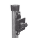 Poste de Paso de 1.2m para Cerca Electrificada.Tubo Galvanizado cal. 18 de 1"Diam. con Tapón y 5 Aisladores Instalados. | SIE