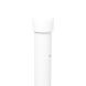 Poste de Esquina Blanco de Acero Galv. de 1.2m para Cerca Electrificada  cal. 18 de 1" Diam. para 5 Aisladores (No incluid...