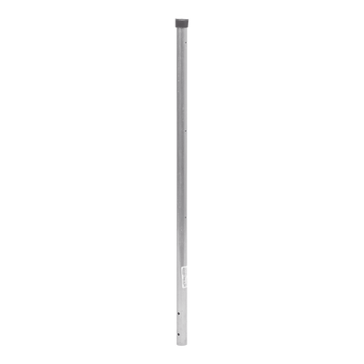 Poste de ESQUINA para Cerca Electrificada. Tubo Galvanizado cal. 18 de 1" Diam. y 0.8m Alto con Tapón, ideal para 3 Aislad...