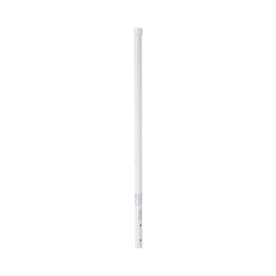 Poste de Esquina de 0.8m para Cerca Electrificada. Tubo Galvanizado cal. 18 de 1"Diam. con Tapón, ideal para 3 Aisladores. | 