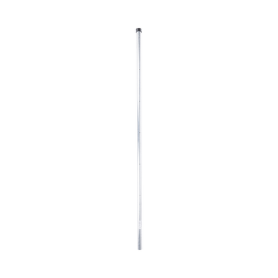 Poste de Esquina  para Cerca Electrificada. Tubo Galva. de 1.4m, cal. 18 de 1" Diam. (Sin pintar). Ideal para 6 Aisladores...