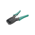 Pinzas Ponchadoras / RJ11-RJ12-RJ45 / Cat5e-Cat6-Cat6a / 4-6-8 Conductores / Corte y Pelado Integrados | SIERRA STORE