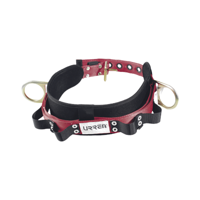 Cinturón para liniero, talla 36, con bandas para porta herramientas y dos anillos tipo D. - URREA