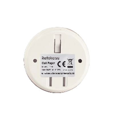 Botón de Llamada T114 / Resistente al Agua / Distancia de Transmisión 100 mts / Batería 12V 23A / Diseño Compacto y Portátil 