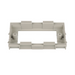 PANDUIT T70DB-X - Soporte para Faceplates en Canaleta / Diseño de Dos Caras / PVC Rígido / UL94 V-0 / 69.6 x 15.24 x 110.7 mm / | SIERRA STORE
