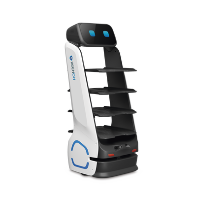 Robot Autonomo para Servicio de Meseros Ubicado por SLAM (Laser) / Mejora el Servicio al Cliente / Soporta 10 Kgs por Charola