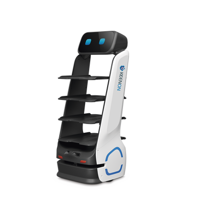 Robot Autonomo para Servicio de Meseros Ubicado por SLAM (Laser) / Mejora el Servicio al Cliente / Soporta 10 Kgs por Char...