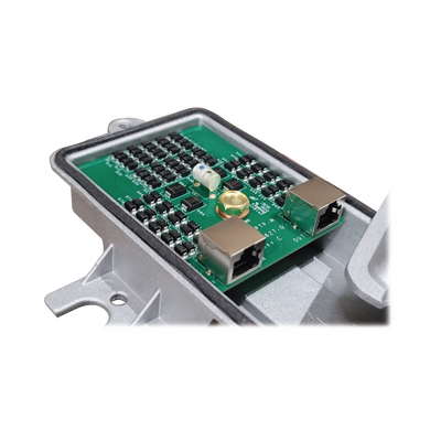 Protector Metalico Contra Descargas Atmosfericas PoE Individual De 10/100/1000 Mbps (1101-959)(ALPU-PTP-M) TRANSTECTOR - V...
