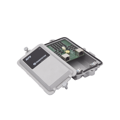 Protector Metalico Contra Descargas Atmosfericas PoE Individual De 10/100/1000 Mbps (1101-959)(ALPU-PTP-M) TRANSTECTOR - V...