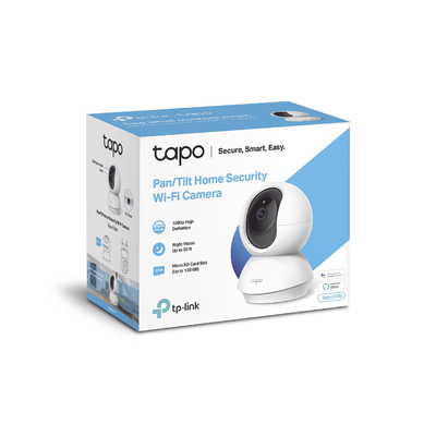 Cámara IP Wi-Fi para Hogar / Resolución 2 MP / Audio Doble Vía / Visión nocturna / Notificación Push / Google Assistant y ...