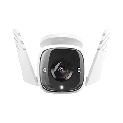 Cámara IP Wi-Fi para exterior, 3 megapixel, audio doble vía, visión nocturna, notificación Push, acepta memoria Micro SD d...