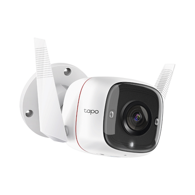 Cámara IP Wi-Fi para exterior, 3 megapixel, audio doble vía, visión nocturna, notificación Push, acepta memoria Micro SD de p