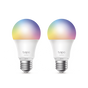 Kit 2 Focos WIFI Multicolor, Intensidad y Color Regulables, Comandos de Voz M...