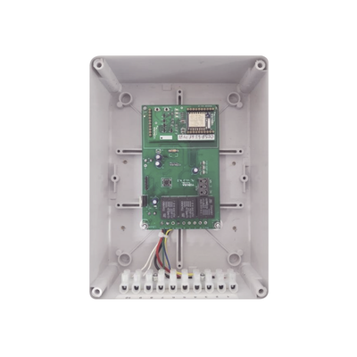 Modulo WIFI LITE con gabinete para uso en Energizadores YONUSA / Aplicación sin costo / Botón de Pánico/ 1 Salida Propósit...