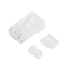 Bote con 100 Piezas de Plug Modular RJ45 Cat6A Chapado de Oro a 30 Micras para Durabilidad Extrema LINKEDPRO BY EPCOM - Vi...