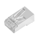 Bote con 100 Piezas de Plug Modular RJ45 Cat6 Blindado, Chapado de Oro a 30 Micras para Durabilidad Extrema SIN PIN de Tie...