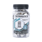 Bote con 100 Piezas de Plug Modular RJ45 Cat6 Blindado con Pin de Tierra, Cha...