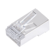 Bote con 100 Plugs Pass Through RJ45 Cat6 Blindado Chapado de Oro a 30 Micras para Durabilidad Extrema LINKEDPRO BY EPCOM ...