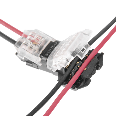 Conector en forma de T para 2 Contactos / Para una Conexión Rápida EPCOM POWERLINE - Vista 5