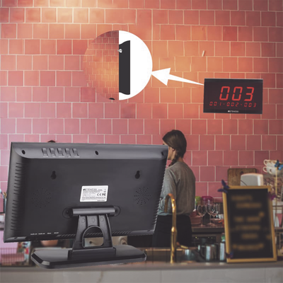 Pantalla receptora inalambrica para sistema de llamada de asistencia | SIERRA STORE RETEKESS - Vista 7