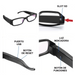 Cámara Oculta en Lentes (Spyce Camera) / Resolución 2 Megapixel (1080P) / Memoria de 8GB / Grabación de Audio y Vídeo / Captura de | SIERRA STORE