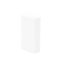 Tapa final en color blanco de PVC auto extinguible,  para canaleta TEK100 (55...