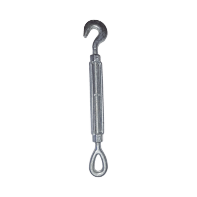 Tensor de 1/2" x 6" Acero Forjado OJO-GANCHO Galv. Inmersión en Caliente (Carga Max. 1500 Lbs). - SYSCOM TOWERS