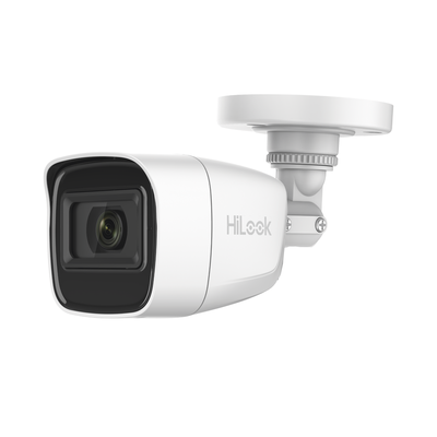 Bala TURBOHD 2 Megapíxel (1080p) / Gran Angular 106° / Lente 2.8 mm / Audio por Coaxitron / 30 mts IR EXIR / Exterior IP66...