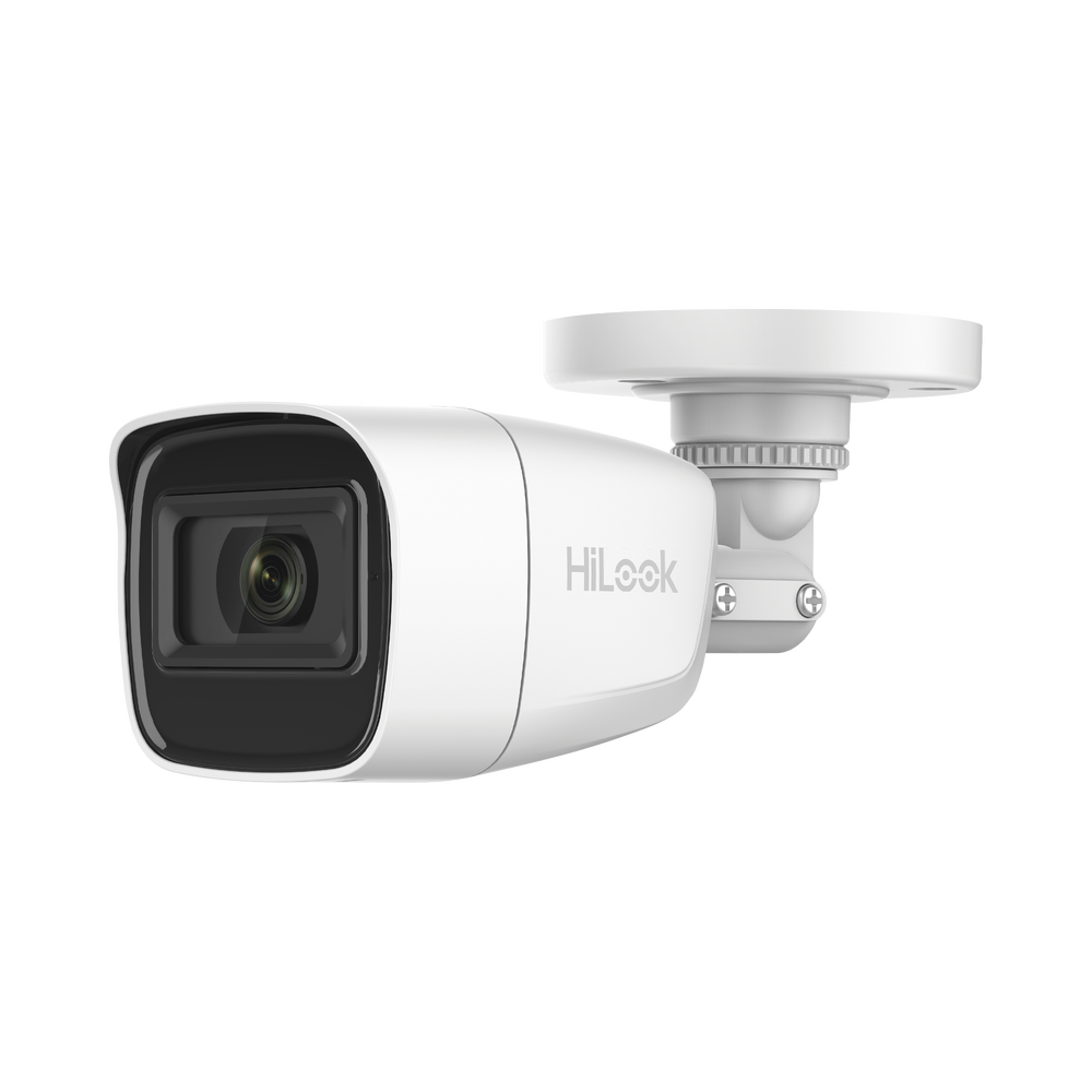HiLook by HIKVISION THC-B120-PS - AUDIO POR COAXITRON / Bala TURBOHD 2 Megapixel / Gran Angular 106° / Lente 2.8 mm / 25 mts IR EXIR / | SIERRA STORE