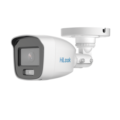 [ColorVu] Bala TURBOHD 2 Megapixel (1080p) / Imagen a Color 24/7 / Lente 2.8 mm / Luz Blanca 20 mts / IP66 / Policarbonato...