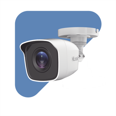 Bala TURBOHD 5 Megapíxel / Lente 2.8 mm (85° de Visión) / Exterior IP66 / IR EXIR 20 mts / TVI-AHD-CVI-CVBS/ Metal HiLook ...