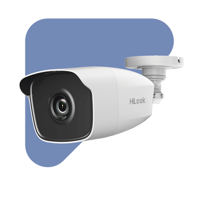 Bala TURBOHD 2 Megapíxeles (1080p) / Gran Angular 103º / Lente 2.8 mm / METAL / IR EXIR Inteligente 40 mts / Exterior IP66...