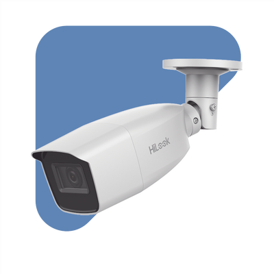 Bala TURBOHD 2 Megapíxel (1080p) / Lente Var. 2.8 a 12 mm / CLIMAS EXTREMOS / IR EXIR Inteligente 40 mts / Exterior IP66 /...