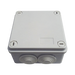 Caja Tipo Estanca IP55, con 6 Entradas, Tapa y Tornillo de Vuelta de 1/4, 100 x 100 x 50 mm (3.94 x 3.94 x 1.97 Pulgadas),...