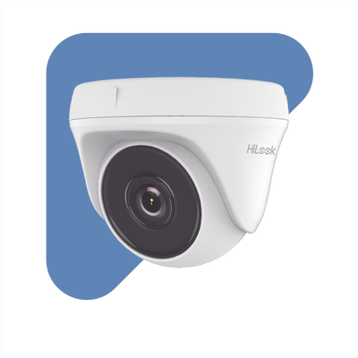 Turret TURBOHD 2 Megapíxel (1080p) / Lente 2.8 mm / 20 mts IR EXIR / 4 Tecnologías (TVI / AHD / CVI / CVBS) / Uso en Inter...