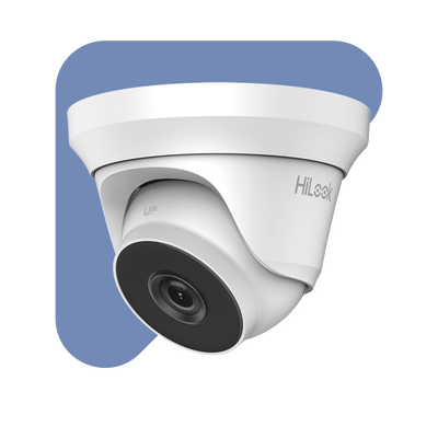 Turret TURBOHD 2 Megapíxel (1080p) / Lente 2.8 mm / 40 mts IR EXIR / 4 Tecnologías (TVI / AHD / CVI / CVBS) / IP66 HiLook ...